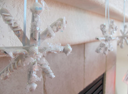   Craft Ideas on Crystal Snowflakes From Craftown