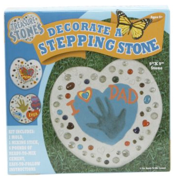 Garden stepping stone project for preschoolers