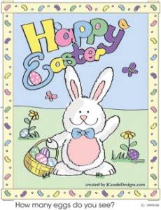 Easter Bunny coloring page