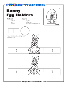 Easter Bunny Easter Egg Holder