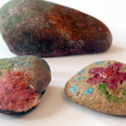 Painting rocks