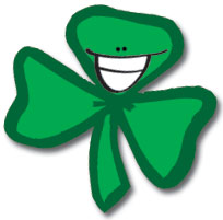 Happy shamrock