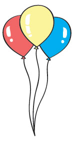 birthday balloons