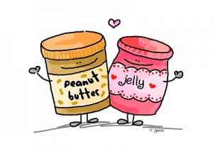 peanut butter loves jelly by JGoode