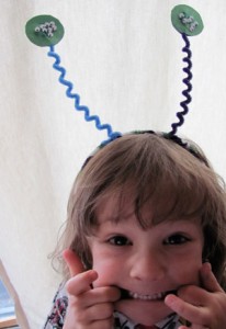 silly bug headband