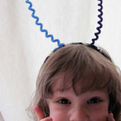 Make a silly bug headband