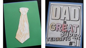 DIY fathers day card