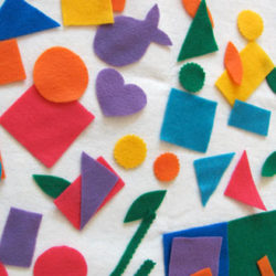 Make a felt play activity board