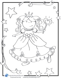 pretty princess colouring and activity book k7 