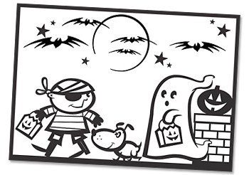 Halloween coloring pages