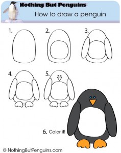 make a penguin