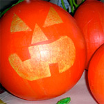 Paper Mache Pumpkins