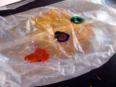 Cereal bags for art projects