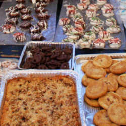 Making Christmas cookies with the kids