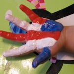 handprint flag