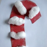 Fluffy Candy cane