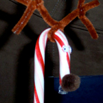 Candy cane reindeer