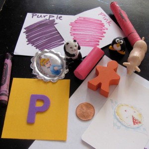 Learning the letter P