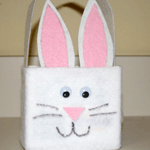 Bunny Easter basket