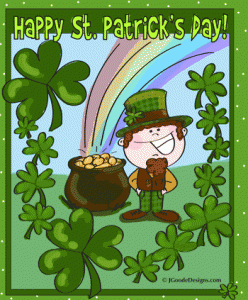 St Patrick's Day coloring page