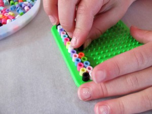 perler beads and preschoolers