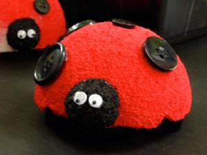 cute Styrofoam ladybug