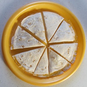 Cheese quasadilla