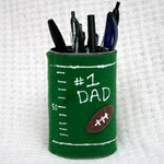 Football pen holder