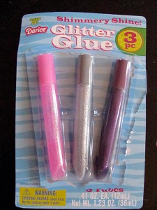 glitter glue