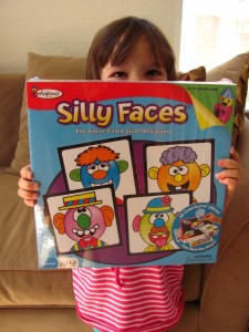 Silly Faces game by Colorforms