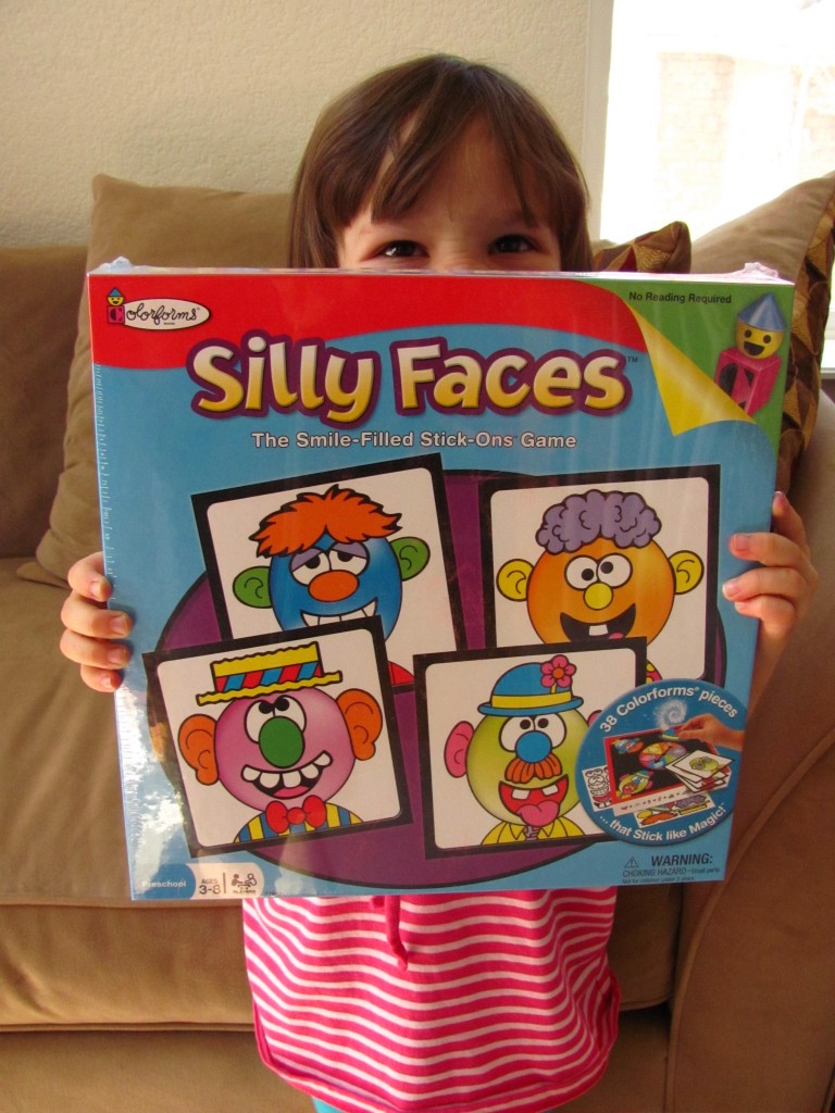 Silly Faces game by Colorforms
