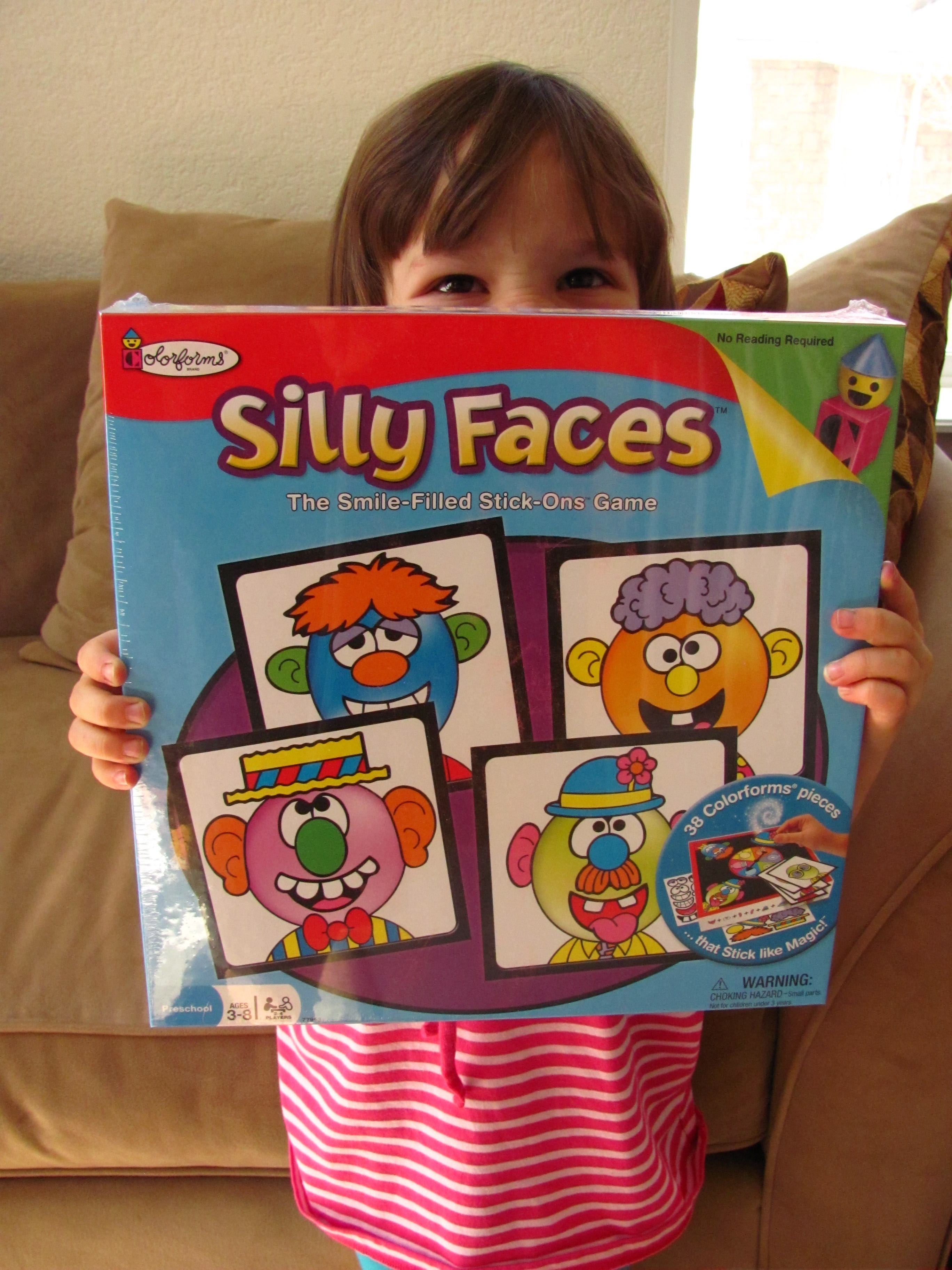 Silly Faces game by Colorforms