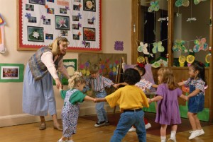 Inside preschool activities
