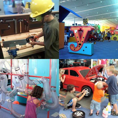 Fun at the Kansas Children's Discovery Center Fun at the Kansas Children's Discovery Center