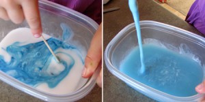 adding color to slime recipe