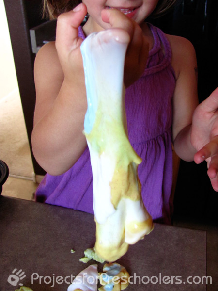 Fun making slime recipe Fun making slime recipe