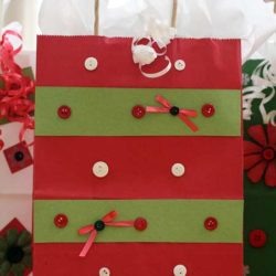 Decorate gift bags and make gift tags