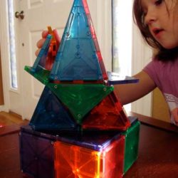 Creative building fun with Magna-Tiles and Steve Spangler Science