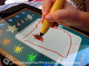 Nomand Play iPad paint brush for kids