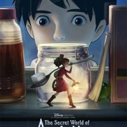 The Secret World of Arrietty activity and coloring pages