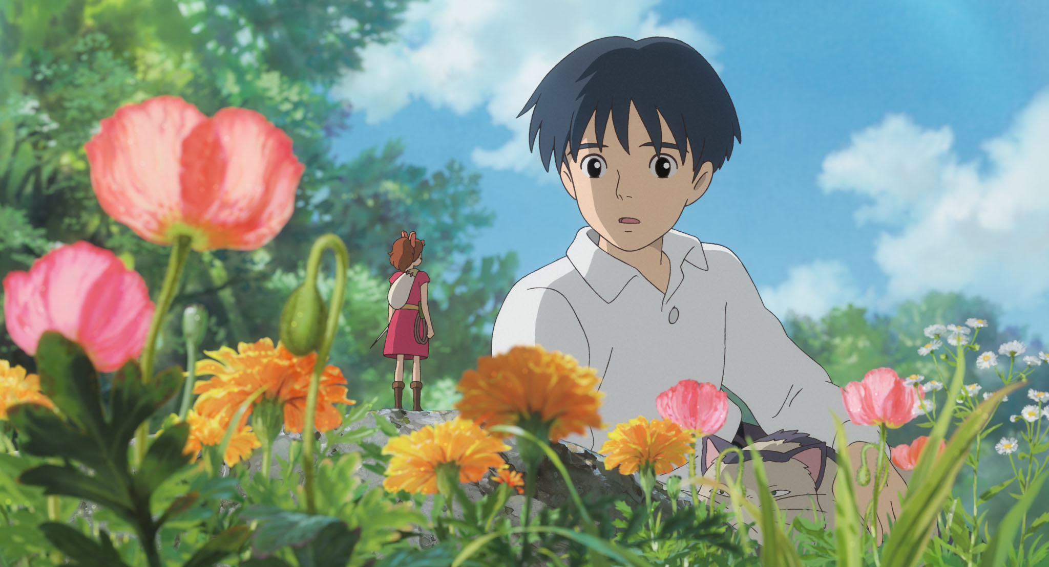 Secret World of Arrietty - scene in the garden