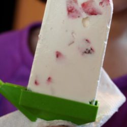 Yogurt and COOL WHIP frozen pops