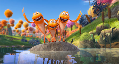 The Lorax movie singing fish