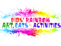 Piles of rainbow activities