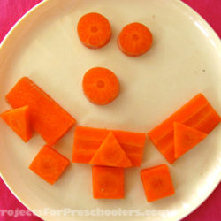 Carrot craft, creative food fun