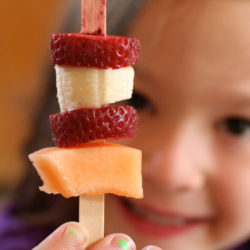 Food craft – fruit kabob