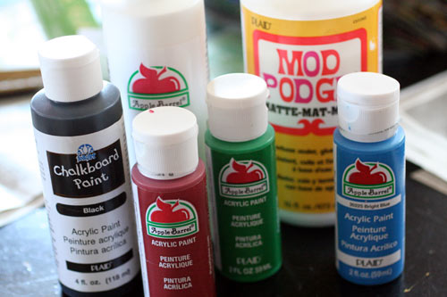 Plaid paint and craft supplies Plaid paint and craft supplies