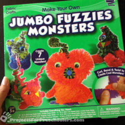 Make fuzzy monsters