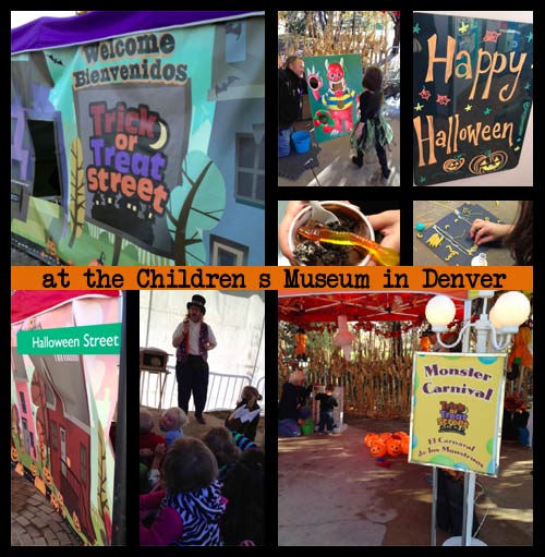 Trick or Treat Street at the Denver Children's Museum