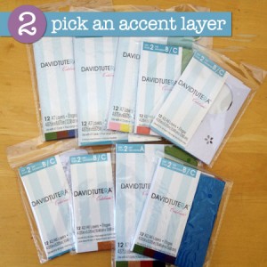 David Tutera step 2 card making supplies